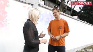 Clever German Blonde Gets Caught Up in a Surprising Encounter at the Doctor's Office - Must See!