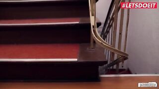 Office Encounter: Passionate Delivery Girl Gets Wild in a German Workplace
