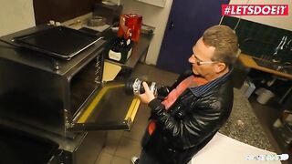 Kinky German Housewife Seduces Gasman for a Wild Encounter!