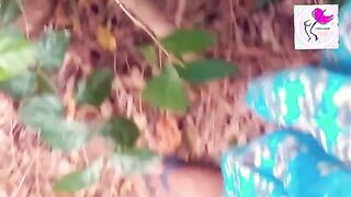 Outdoor Adventure: Asian Girl Enjoys Fun with a Toy in a Unique Way!
