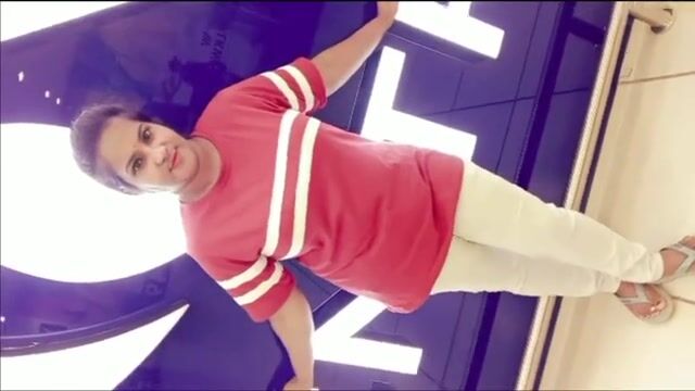 Stunning Curvy Beauty Enjoys a Private Moment in a Shopping Mall Restroom