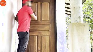 Boyfriend's Shocking Surprise: Tamil Milf Receives a Unique Gift!