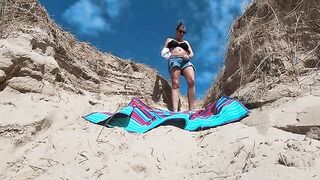 Wife's Wild Beach Adventure: A Squirting Surprise! Tags: Rachel Lee HH22, squirting, big boobs, public, outside, milf, mature, mom, beach, verified amateurs.