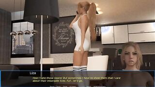Liza's Adventure: A Playful Encounter with a Fun-Loving Blonde - Episode 4