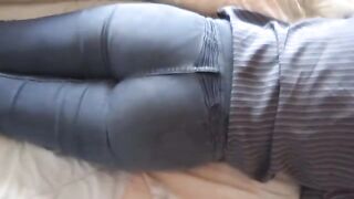 Stepmom in Lingerie Teases with Her Stunning Curves for a Private Show