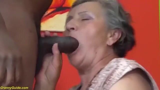 82-Year-Old Grandma's Exciting First Experience with a Younger Partner