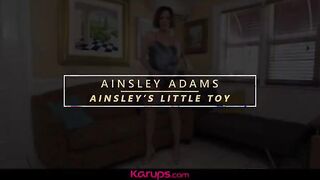 Ainsley Adams Explores Pleasure with Adult Toys in a Steamy Session