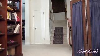 Step-Aunt Grace Delivers an Unforgettable Experience: POV Handjob and More!