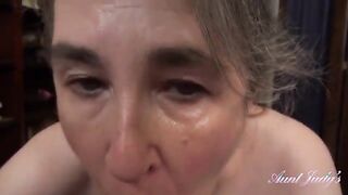 Step-Aunt Grace Delivers an Unforgettable Experience: POV Handjob and More!