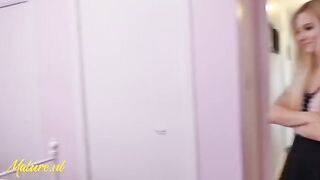 Seductive Mature Woman Entices Her Son's Girlfriend for an Intimate Encounter!