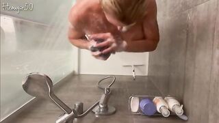 Steamy Shower Session with Bianca Fitcougar: Watch Me Lather Up!
