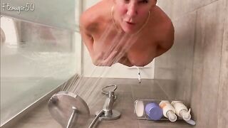Steamy Shower Session with Bianca Fitcougar: Watch Me Lather Up!