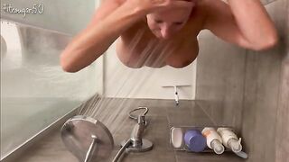 Steamy Shower Session with Bianca Fitcougar: Watch Me Lather Up!