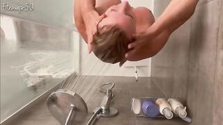 Steamy Shower Session with Bianca Fitcougar: Watch Me Lather Up!