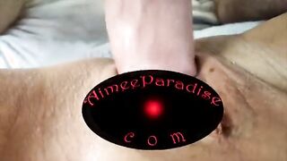 Hard handjob for lustful mature MILF cocksucker!