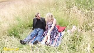 Posh British MILF Amy Fucked In Public By a Stranger