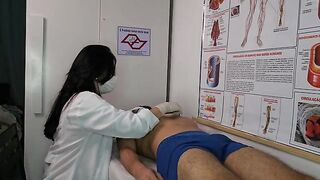 Patient gets erection when he feels the nurse's touch