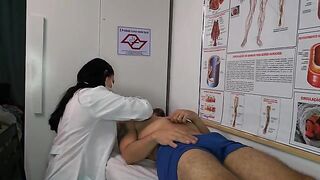 Patient gets erection when he feels the nurse's touch