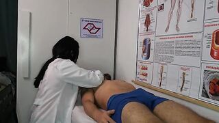 Patient gets erection when he feels the nurse's touch