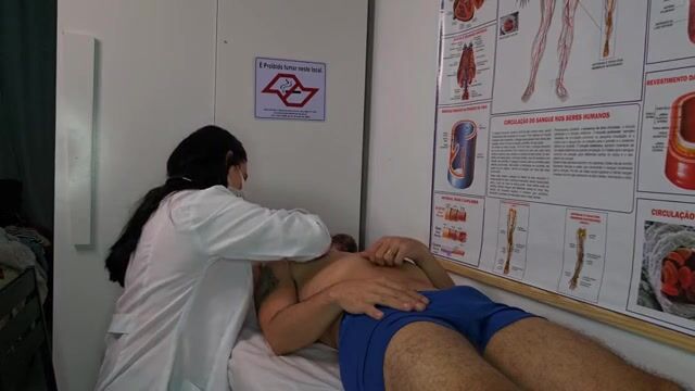 Patient gets erection when he feels the nurse's touch