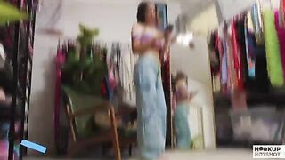 Slutty Brunette Sasha Tatcha Takes Nade Nasty's Big Cock Up Her Ass!