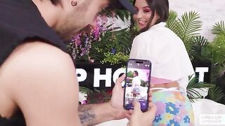 Slutty Brunette Sasha Tatcha Takes Nade Nasty's Big Cock Up Her Ass!