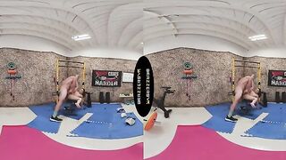 BRAZZERS VR - Watch Lulu Chu Fuck Her Client In The Gym Before She Returns To Suck Your Cock