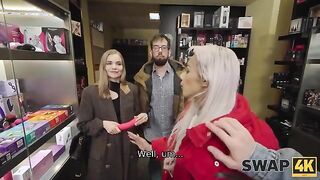 SWAP4K. Swap wives in a kinky way: seduced a random girl and nailed her