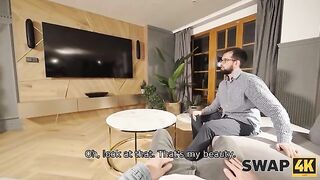 SWAP4K. Swap wives in a kinky way: seduced a random girl and nailed her