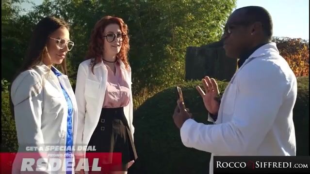 ROCCO SIFFREDI - Naughty Hot Docs Surprise Massive Cocked Colleague with Wet Pussy