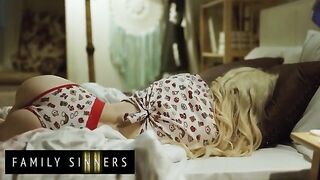 Stepbrother Offers Comfort to Upset Stepsister with Intense Connection - Starring Kenzie Reeves and Nathan Bronson
