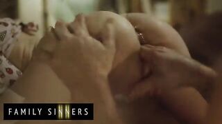 Stepbrother Offers Comfort to Upset Stepsister with Intense Connection - Starring Kenzie Reeves and Nathan Bronson