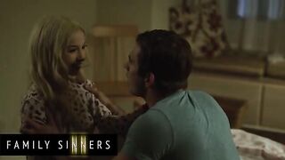 Stepbrother Offers Comfort to Upset Stepsister with Intense Connection - Starring Kenzie Reeves and Nathan Bronson