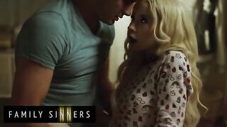 Stepbrother Offers Comfort to Upset Stepsister with Intense Connection - Starring Kenzie Reeves and Nathan Bronson