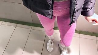 Unexpected Moments: A Steamy Encounter in a Public Restroom During Our School Trip