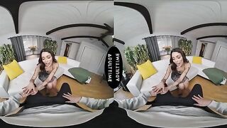 Intimate VR Experience: Watch Your Neighbor with the Stunning Vanessa Sky - POV Adventure