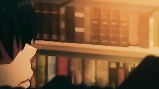 Library Encounter: College Cutie with Curves Enjoys Steamy Moments!