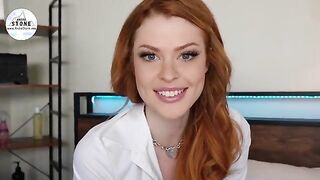 Captivating Redhead Co-ed Elly Clutch Charms Her Tutor in a Steamy Study Session