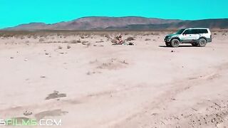 Tiffany Watson's Outdoor Adventure: A Surprising Encounter in the Desert!