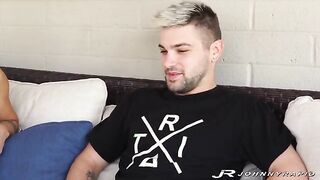 Johnny Rapid's Intense Slow Tease and Passionate Ride with Reese Rideout