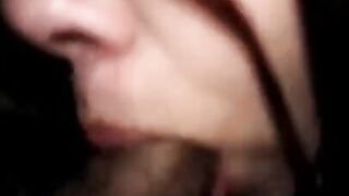I suck my step cousin in the middle of the night and he fills my mouth with