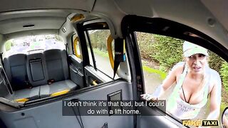 Fake Taxi MILF Jogger gets a big cock in her British pussy