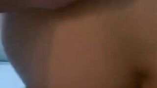 Peeping on a friend's wife in the bathroom and then fucking her there!