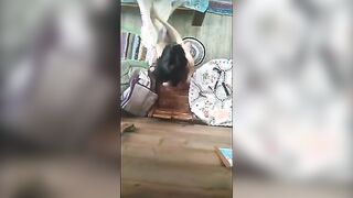 village woman fingering her hairy pussy and getting an orgasm - GinnaGg