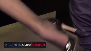 French mature anal fucked in the office