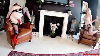 Red XXX and Lucy Gresty masturbating together