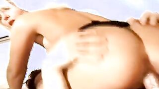Outdoor Swinging With Blonde Wifey While Arousing Pussy