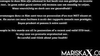 MARISKAX Dirty slut Olga Love sucks cock like a pro