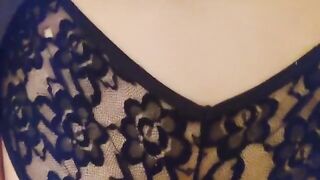 Venezuelan girl in lace panties by her boss