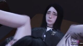 Thief is Fucked Hard by Lesbian Police - Sexual Hot Animations